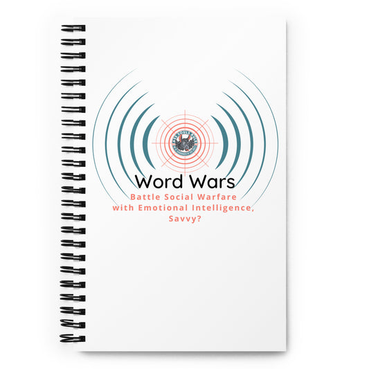 Word Wars spiral notebook