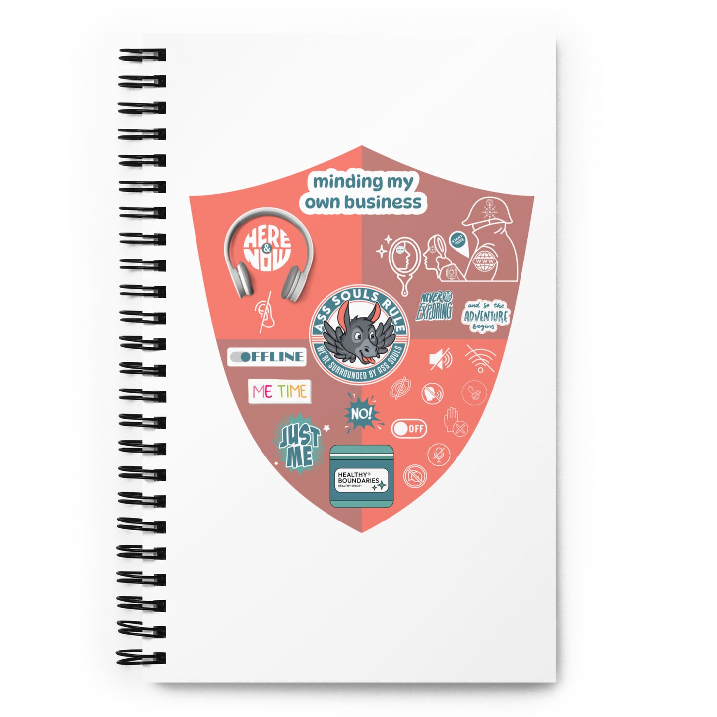 ASR's Shield Wall spiral notebook