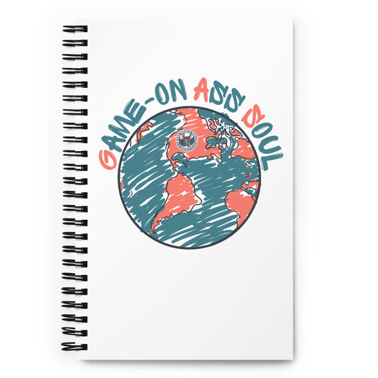 Game-on Ass Soul spiral notebook