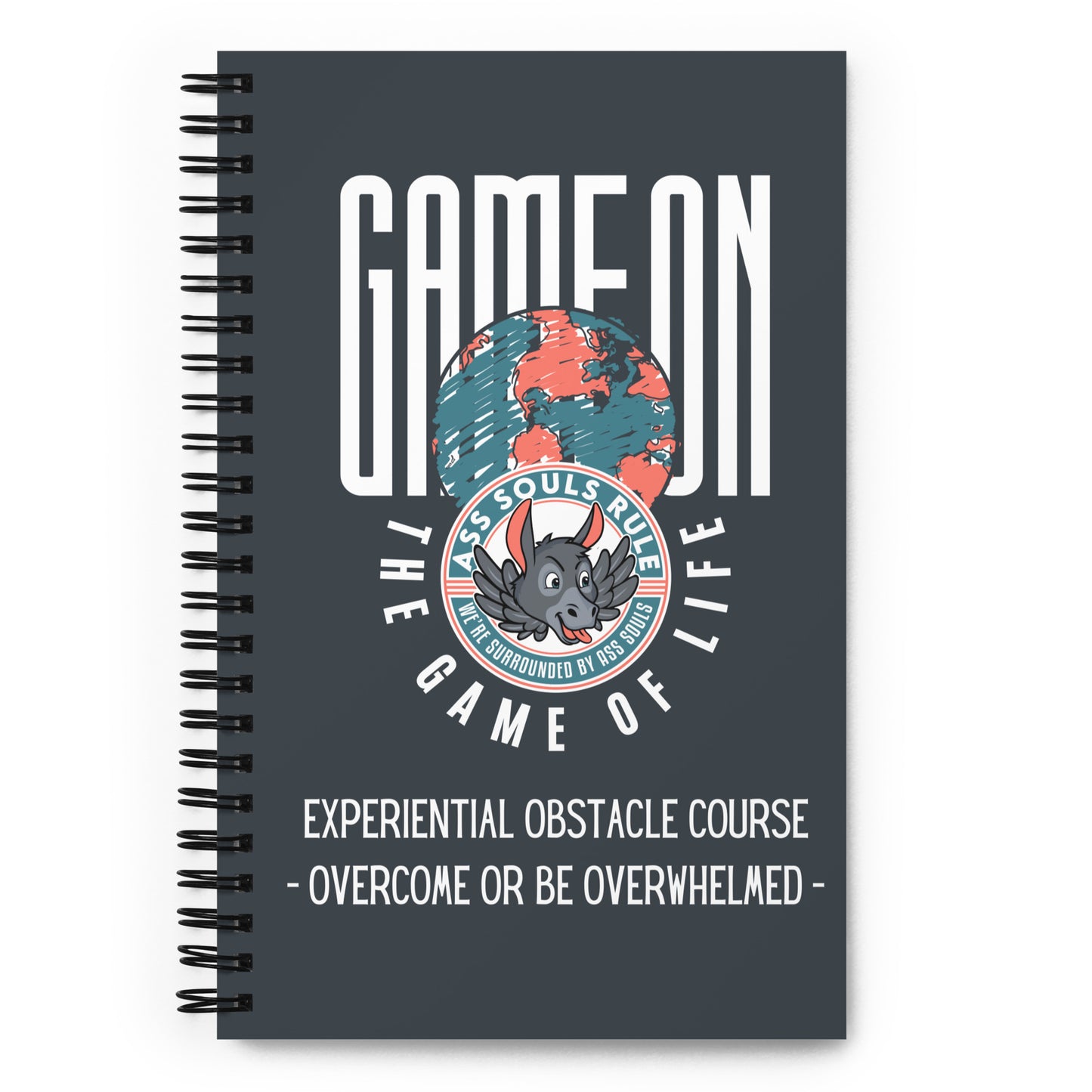 Experiential Obstacle Course spiral notebook