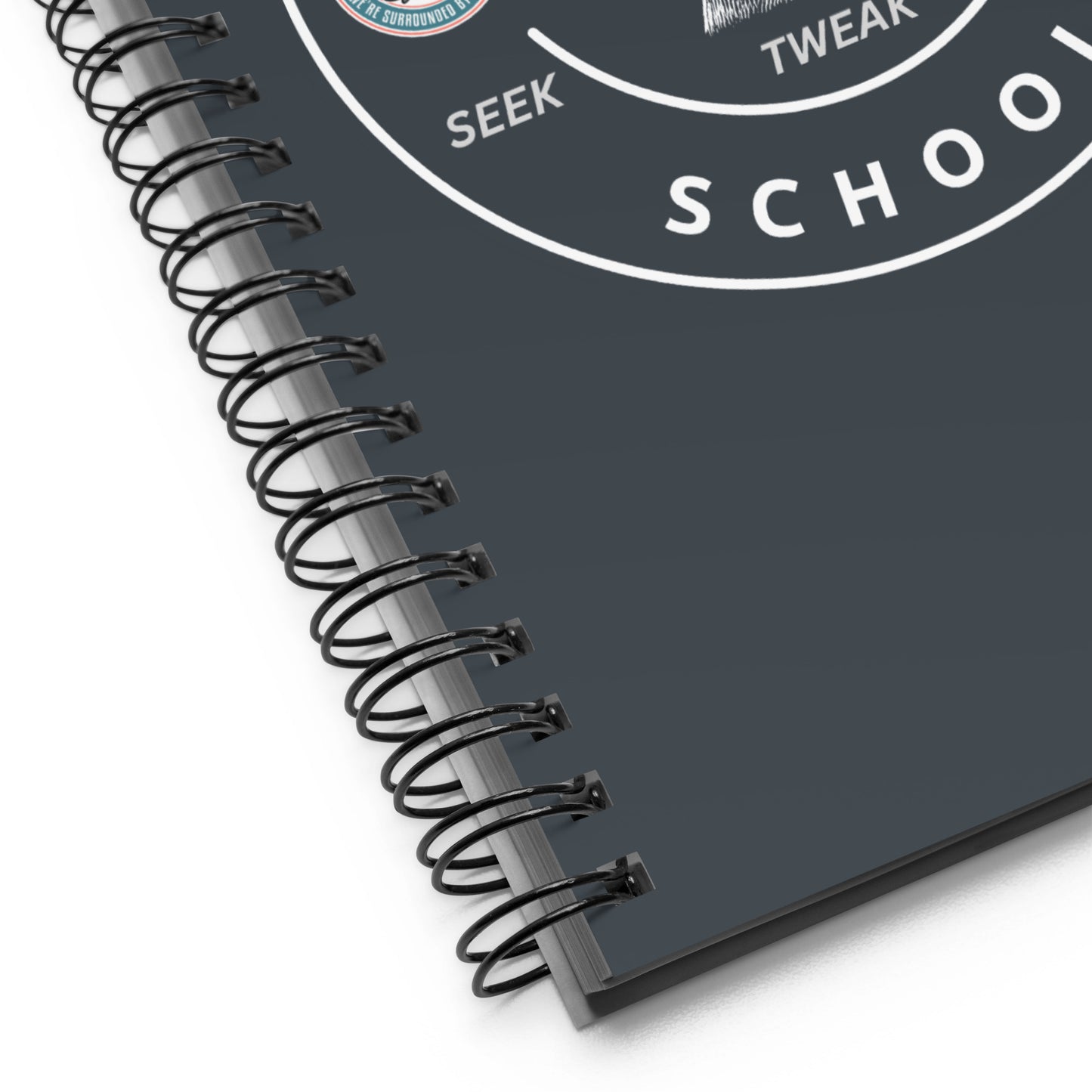 Ass Souls Rule's School spiral notebook