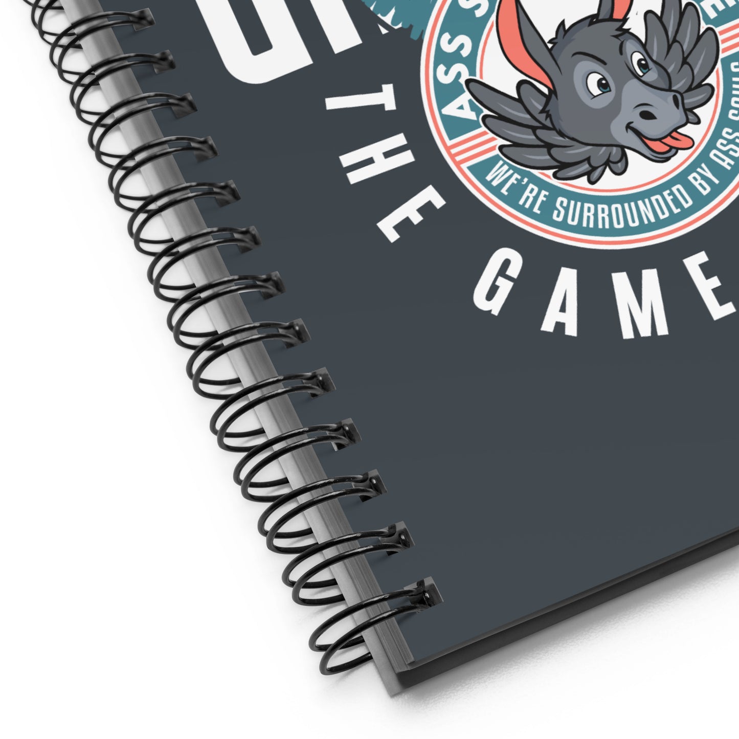 Game On spiral notebook