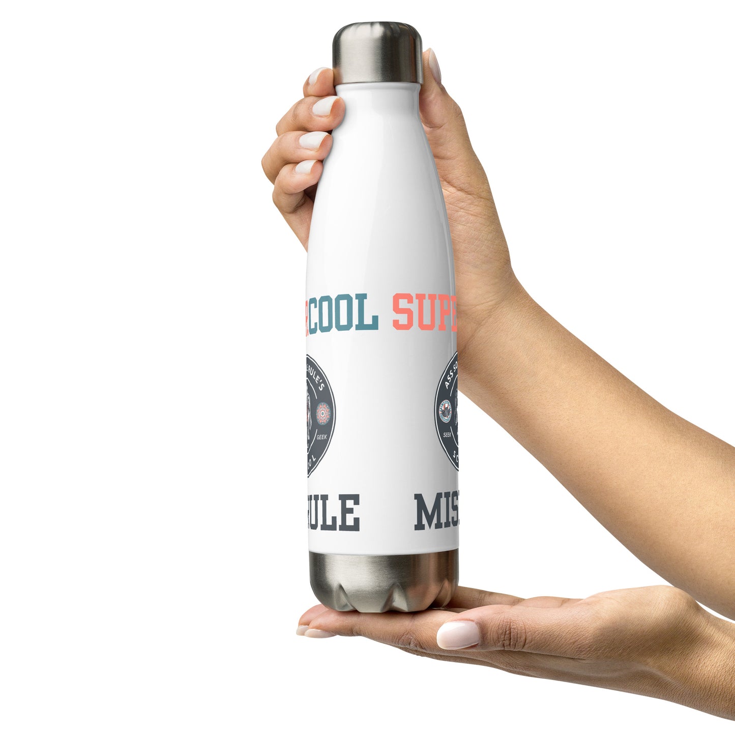 SuperCool MisRule stainless steel water bottle