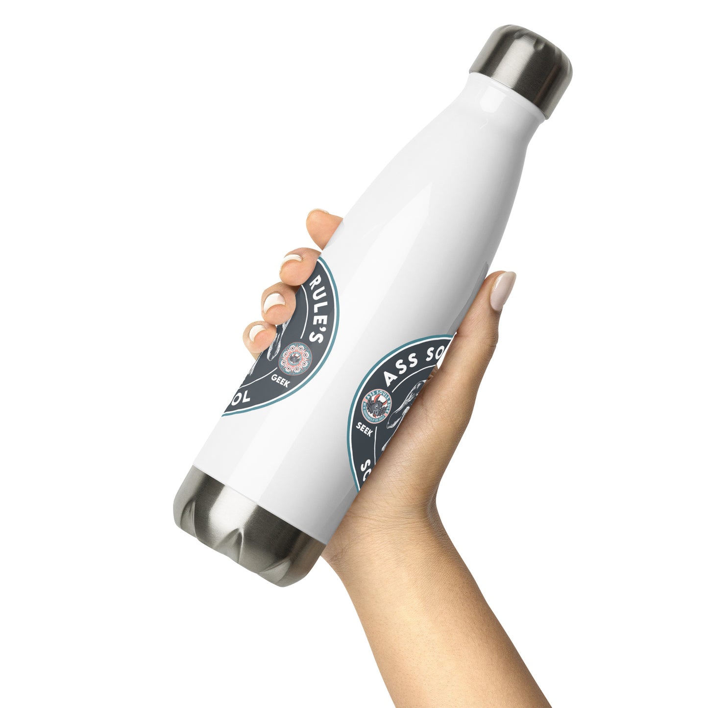 Ass Souls Rule's School stainless steel water bottle