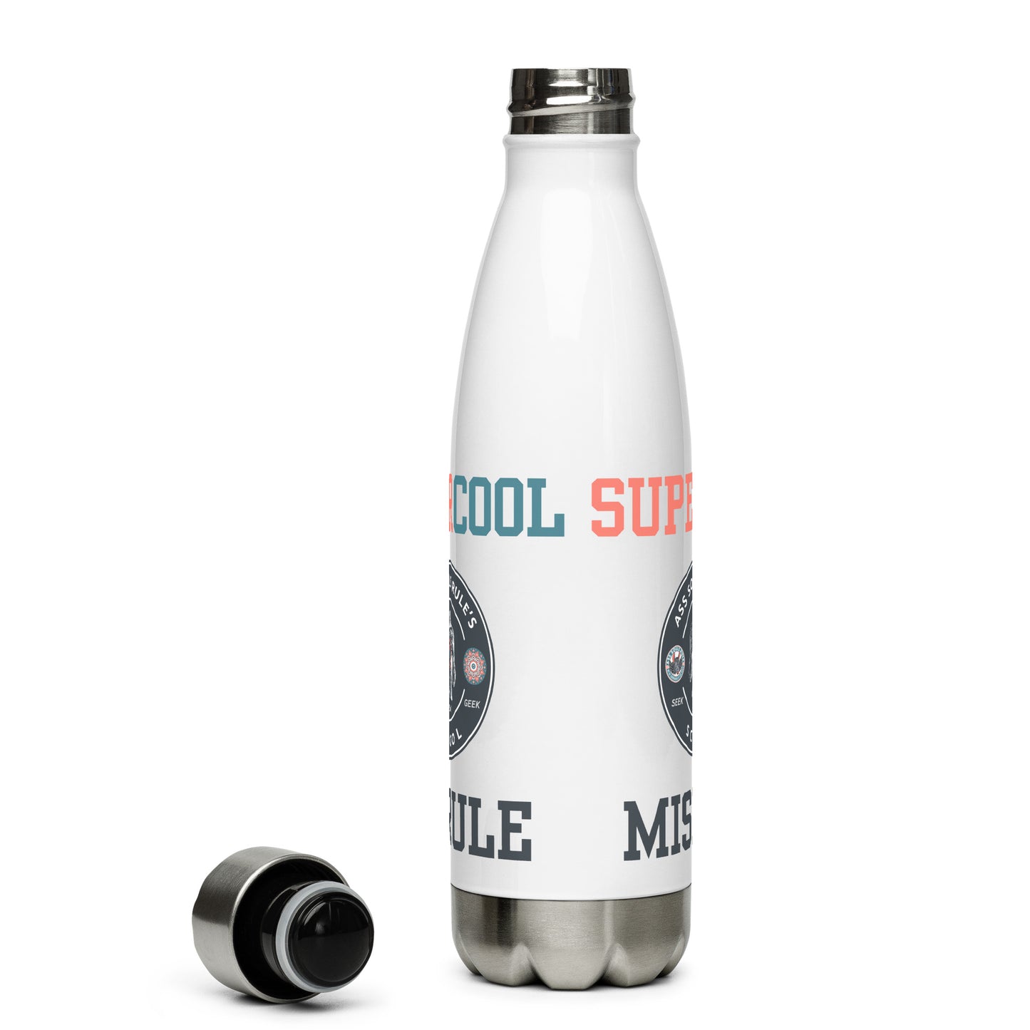 SuperCool MisRule stainless steel water bottle