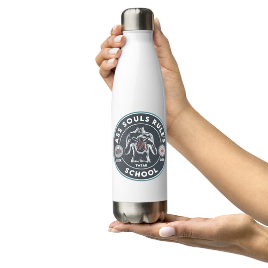 Ass Souls Rule's School stainless steel water bottle