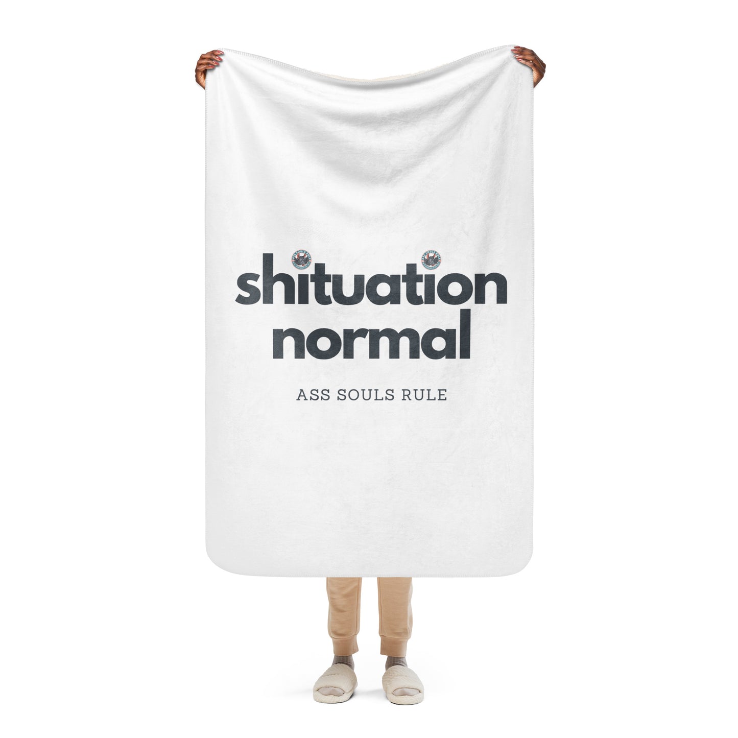 Shituational Normal sherpa blanket