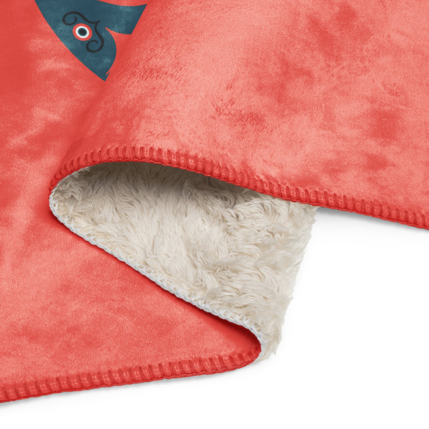 Psyche Secure-I.T. salmon sherpa blanket