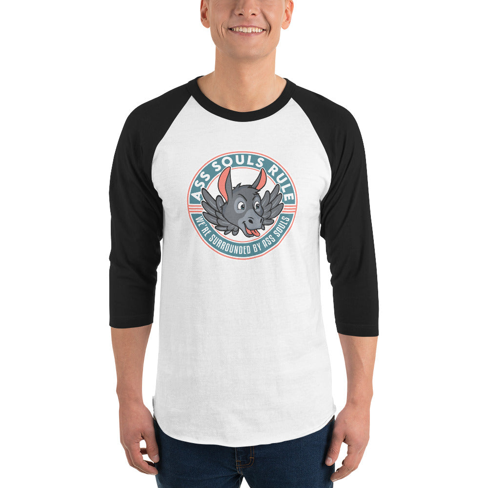 ASR 3/4 sleeve raglan shirt