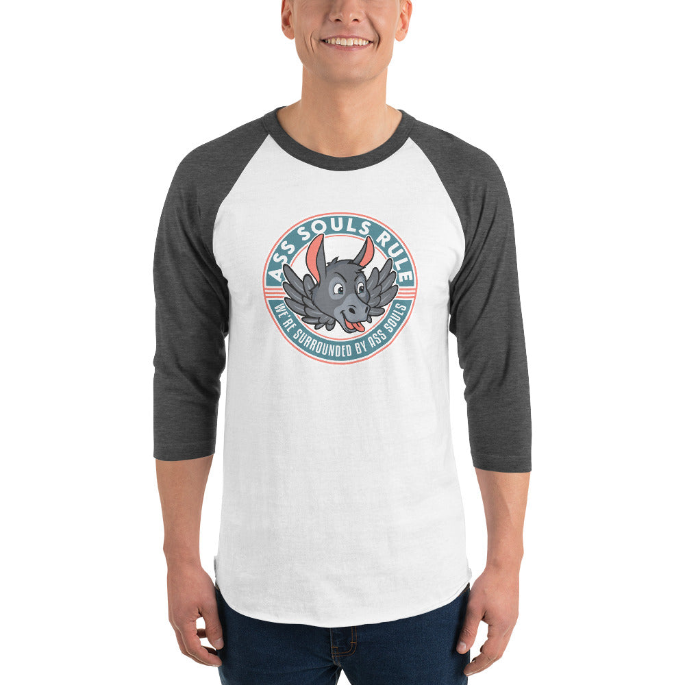 ASR 3/4 sleeve raglan shirt