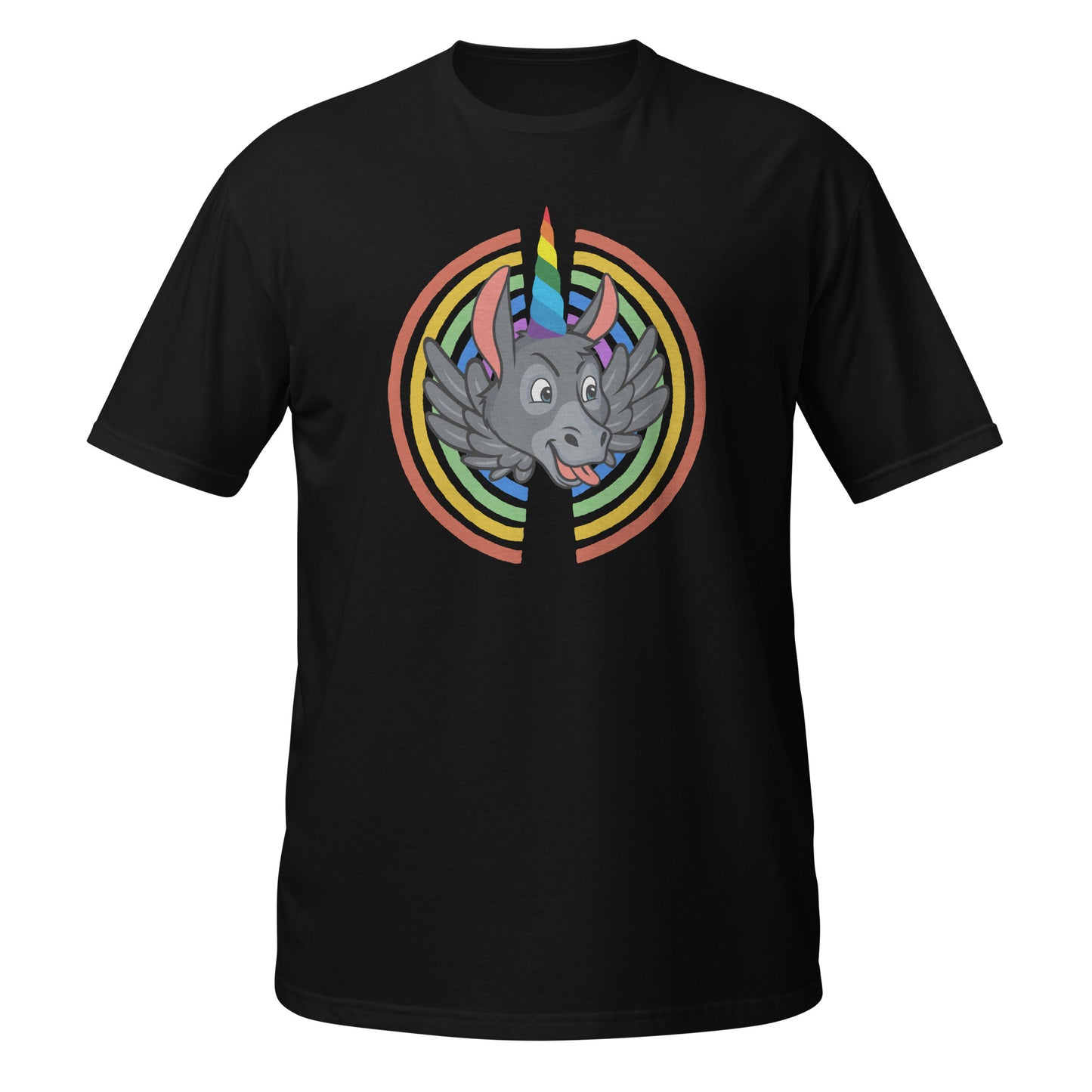 Rainbows & Unicorns short-sleeve unisex t-shirt