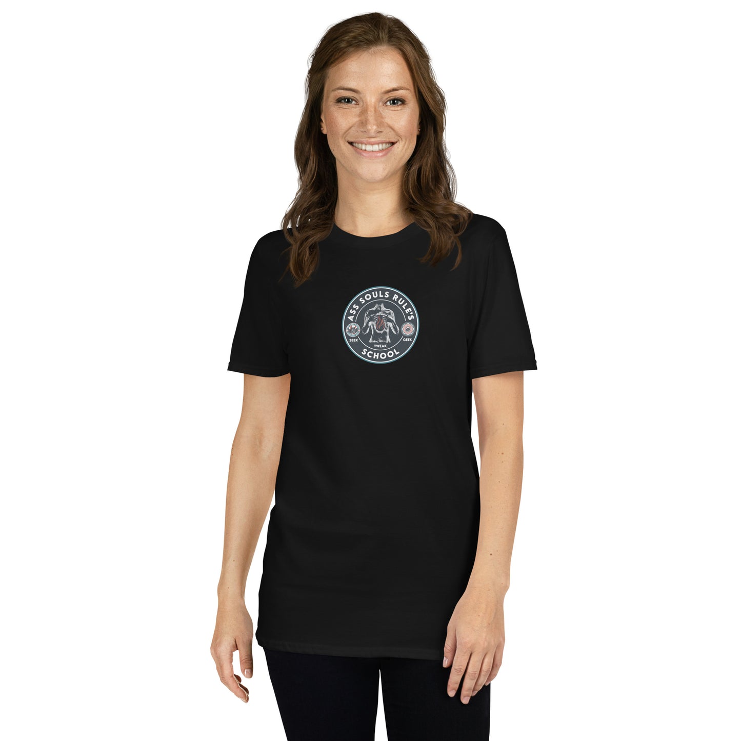 Ass Souls Rule's School short-sleeve unisex t-shirt