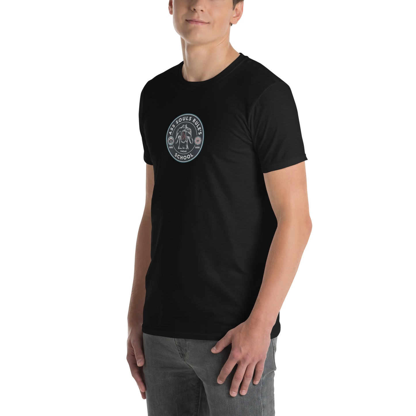 Ass Souls Rule's School short-sleeve unisex t-shirt