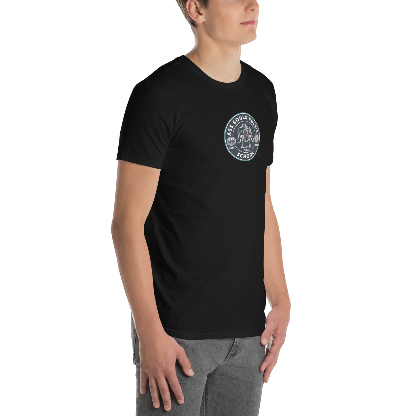 Ass Souls Rule's School short-sleeve unisex t-shirt