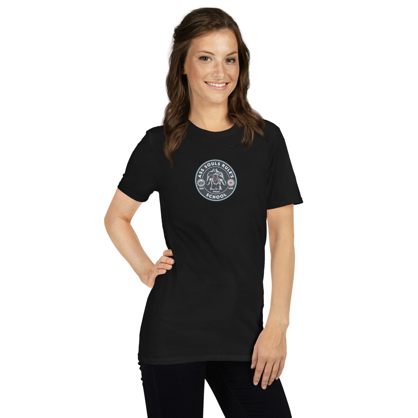 Ass Souls Rule's School short-sleeve unisex t-shirt