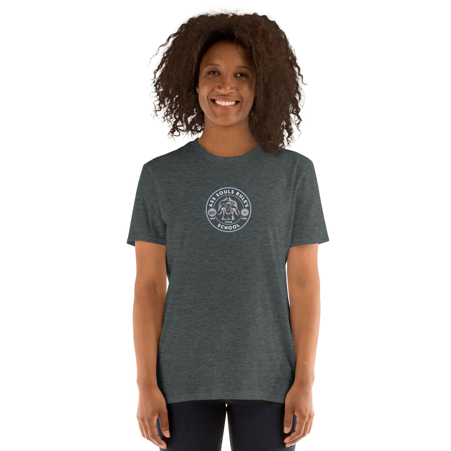 Ass Souls Rule's School short-sleeve unisex t-shirt