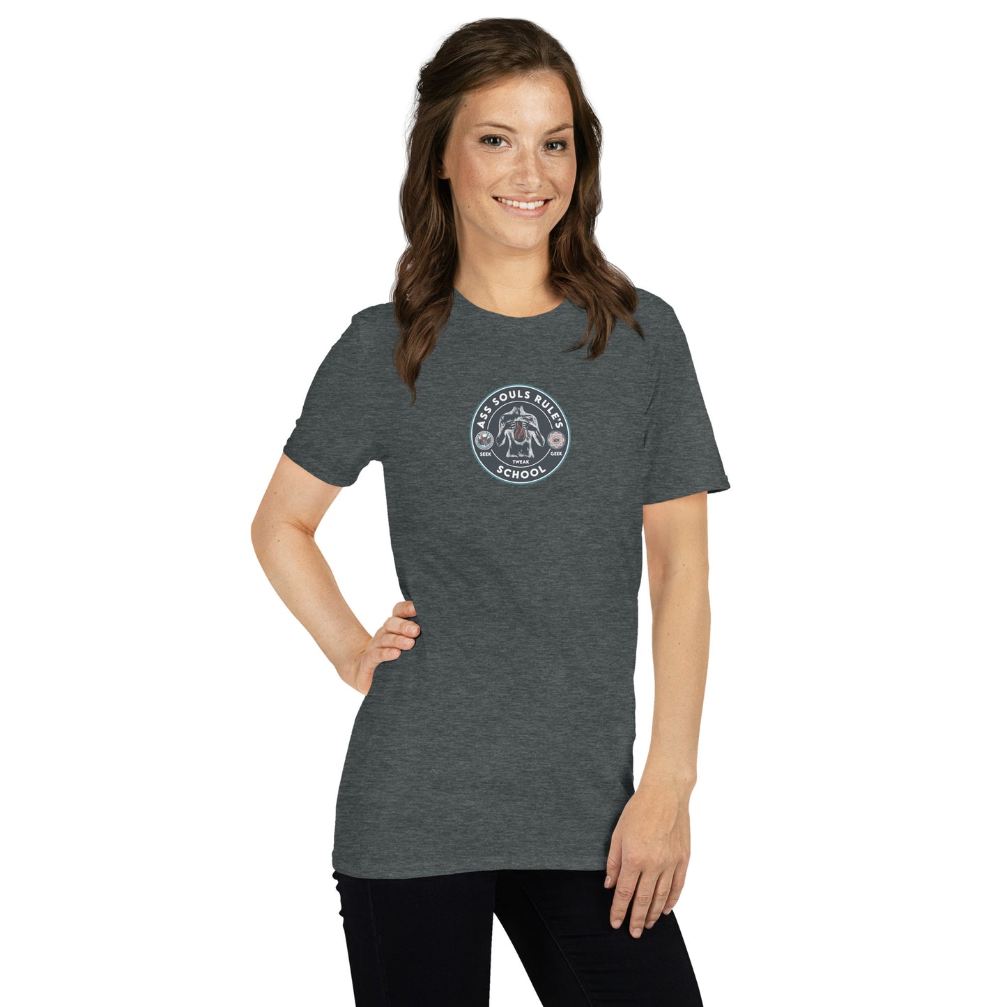 Ass Souls Rule's School short-sleeve unisex t-shirt