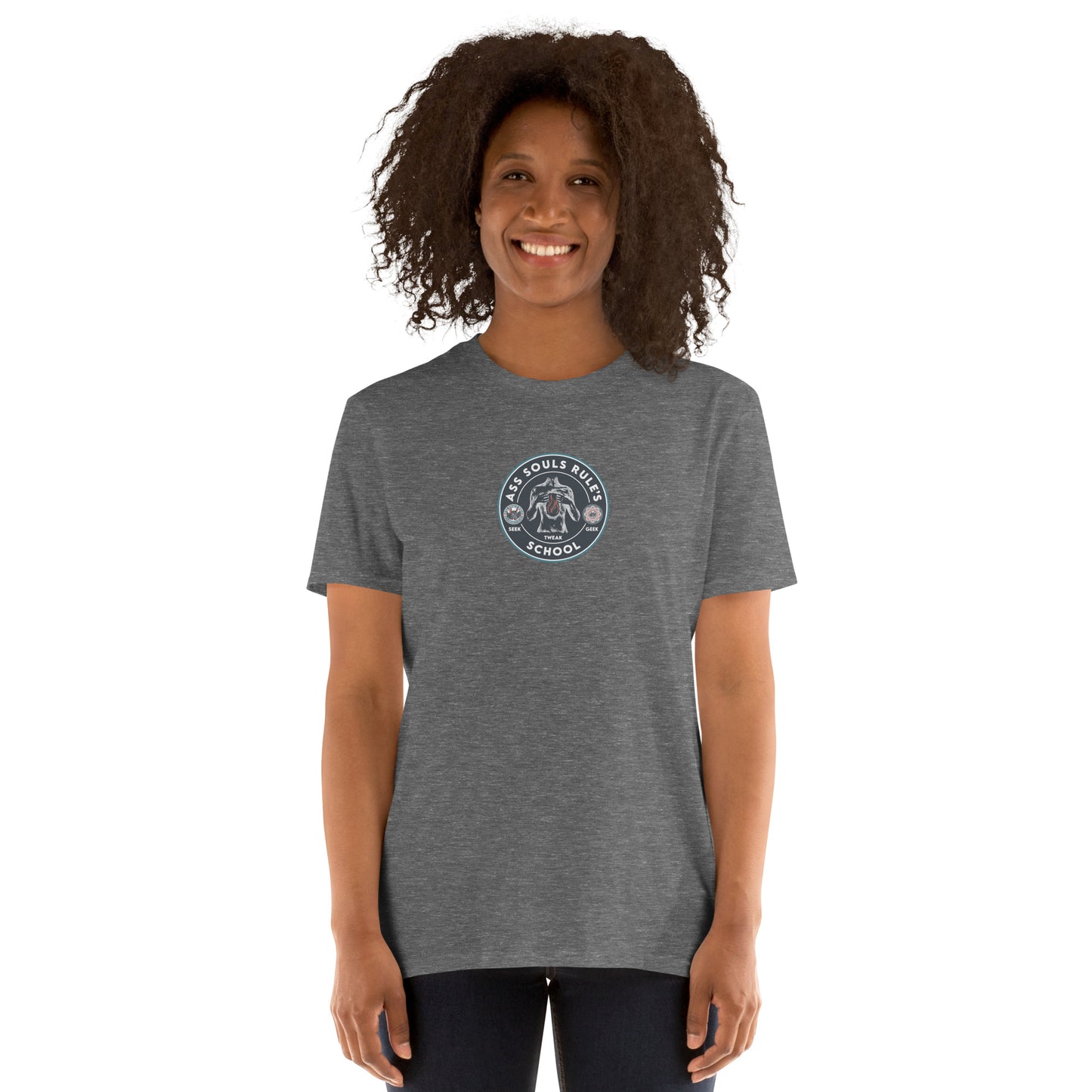 Ass Souls Rule's School short-sleeve unisex t-shirt