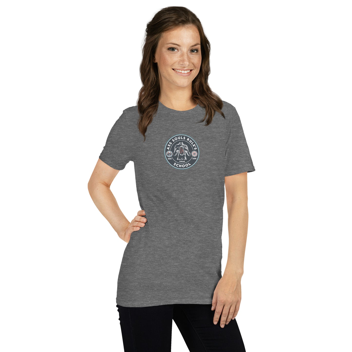 Ass Souls Rule's School short-sleeve unisex t-shirt