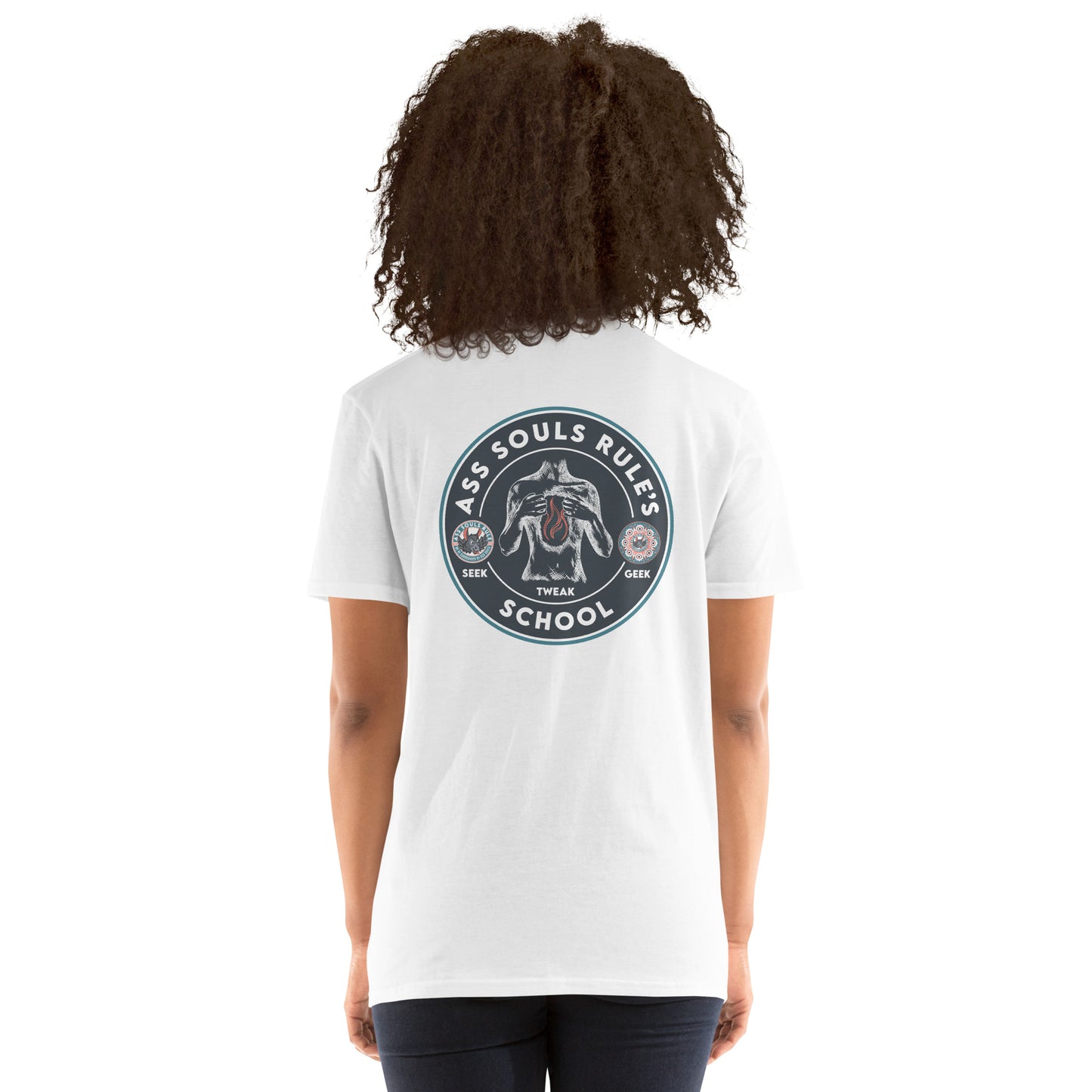 Ass Souls Rule's School short-sleeve unisex t-shirt