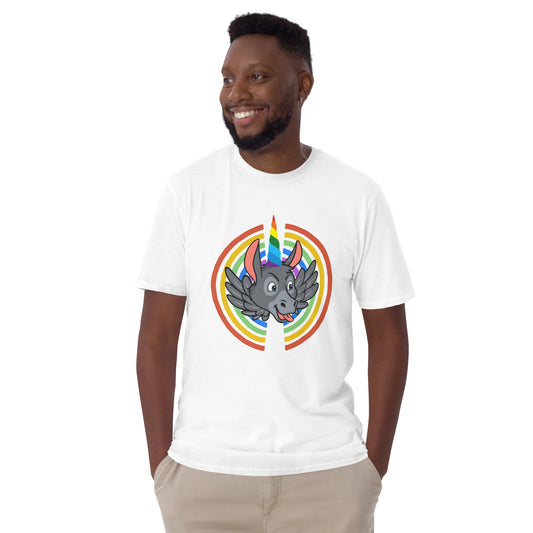 Rainbows & Unicorns short-sleeve unisex t-shirt