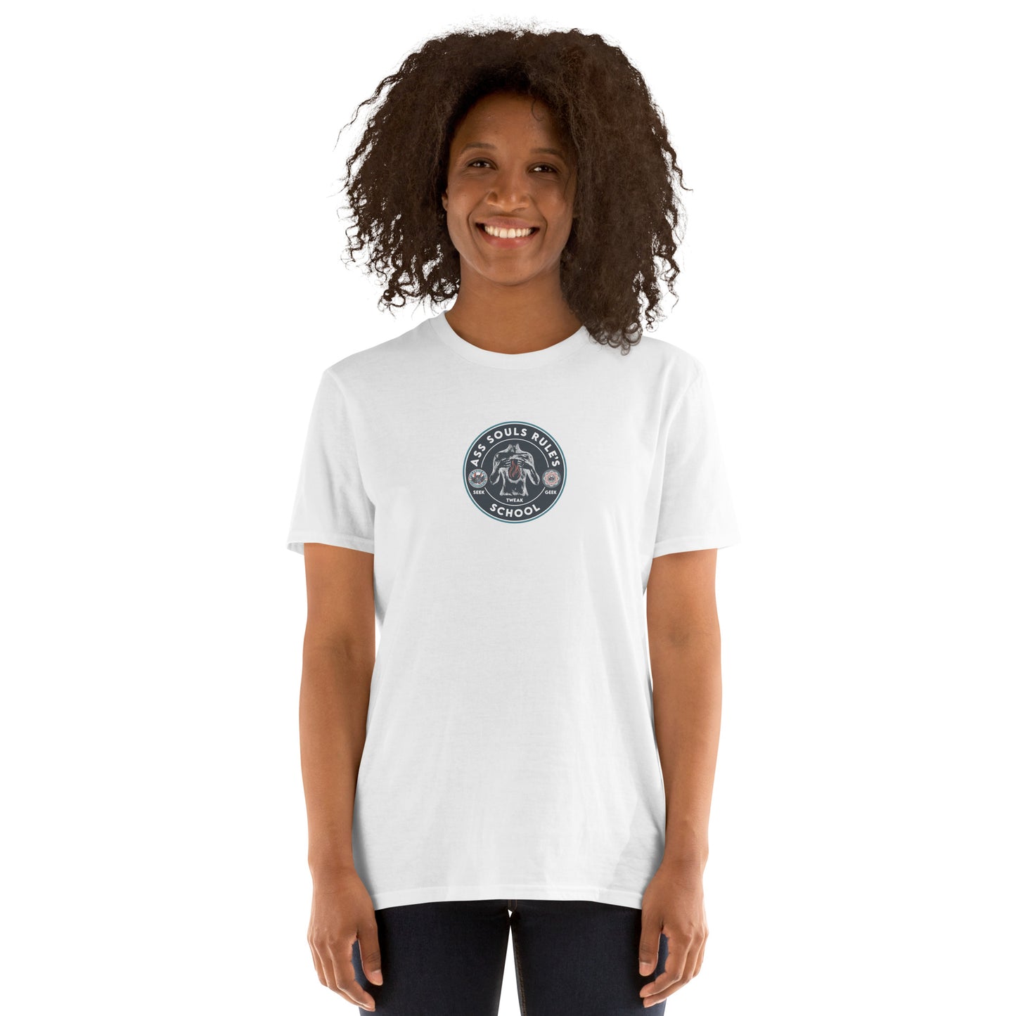 Ass Souls Rule's School short-sleeve unisex t-shirt