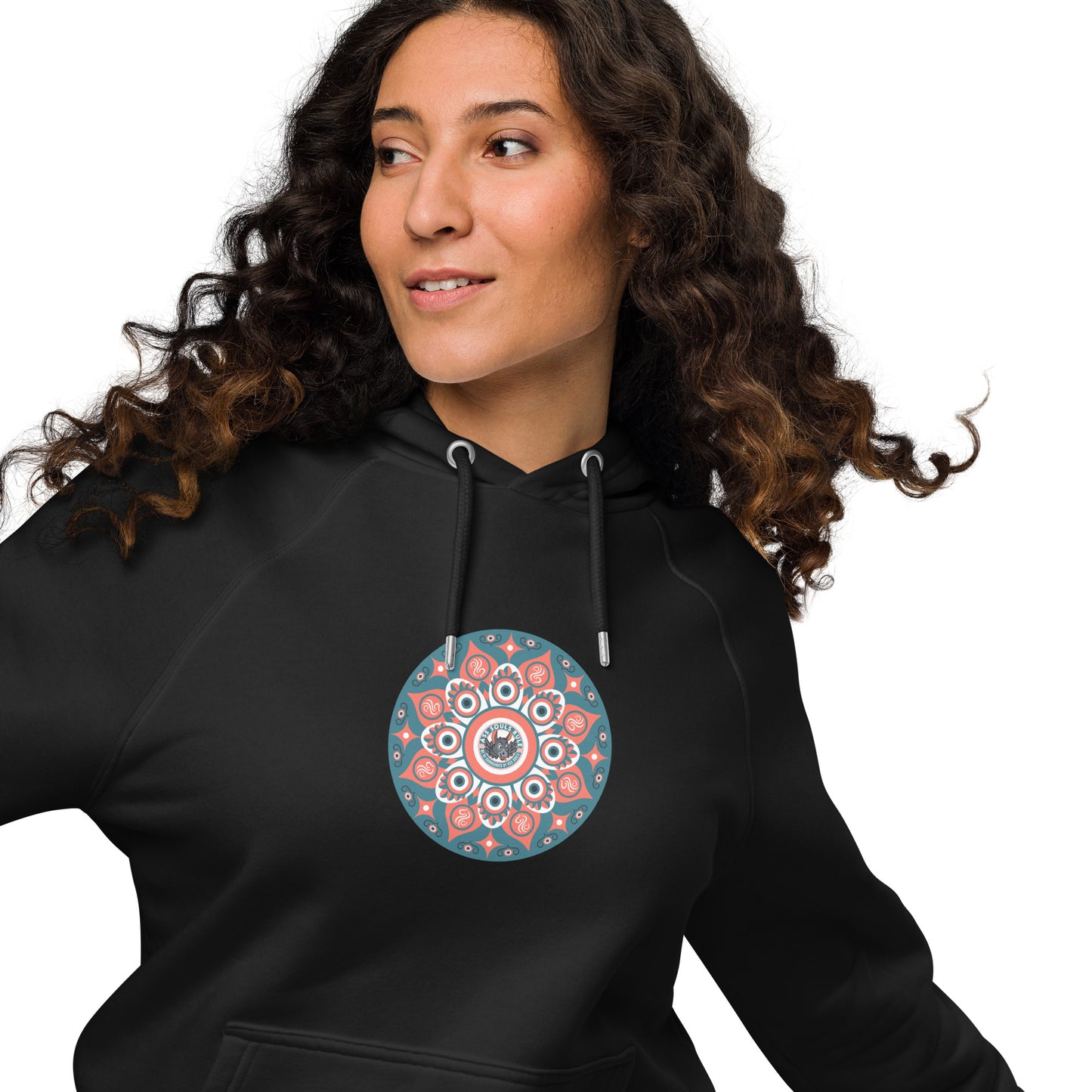 Psyche Secure-I.T. unisex eco raglan hoodie