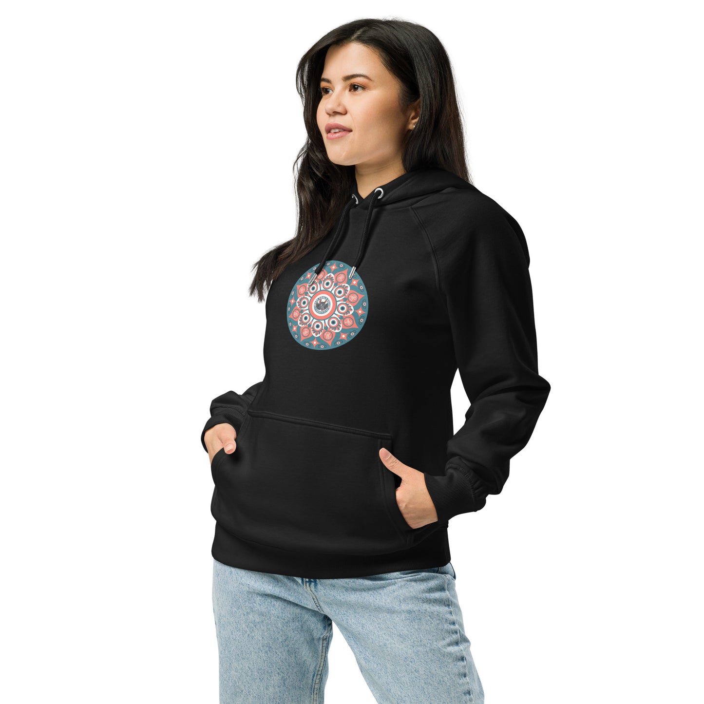 Psyche Secure-I.T. unisex eco raglan hoodie