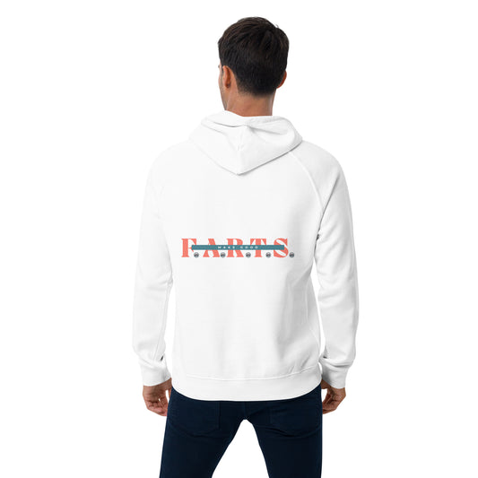 Make Good F.A.R.T.S. unisex eco raglan hoodie