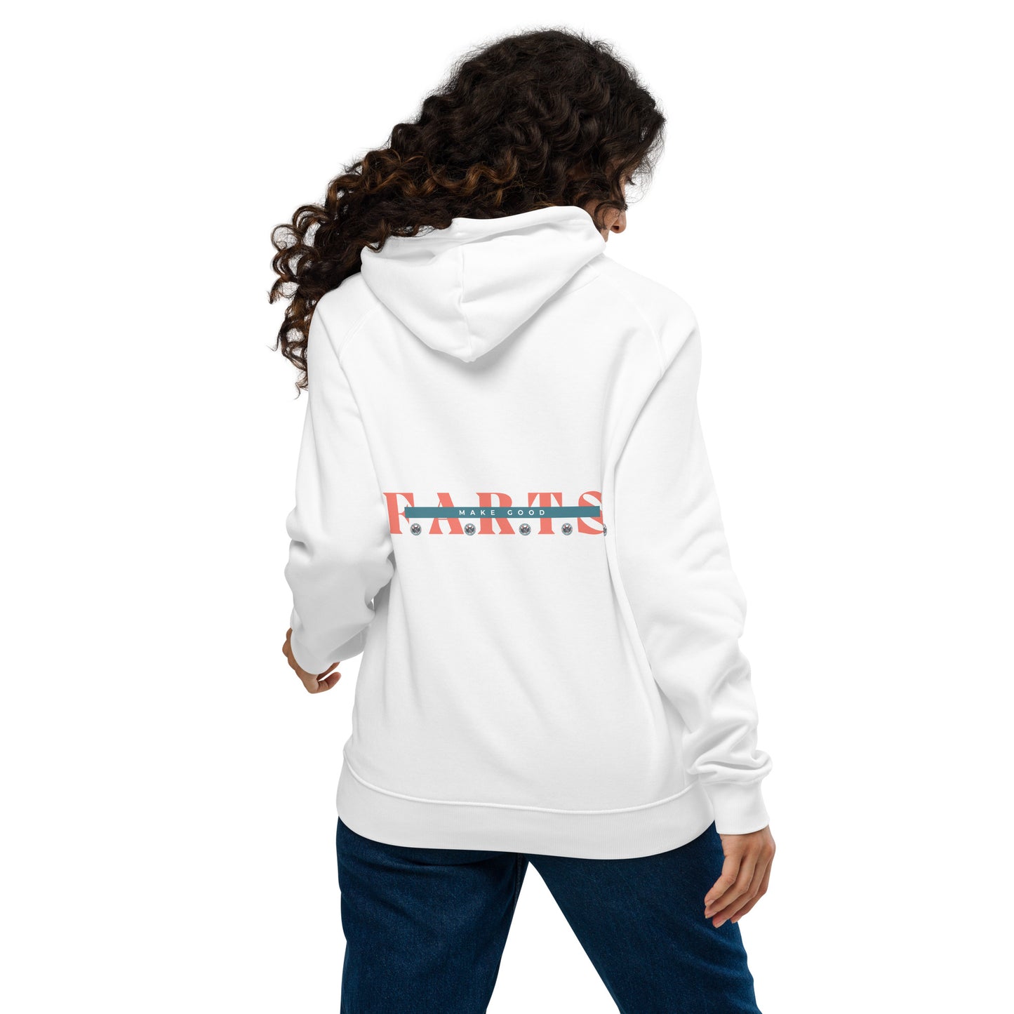 Make Good F.A.R.T.S. unisex eco raglan hoodie