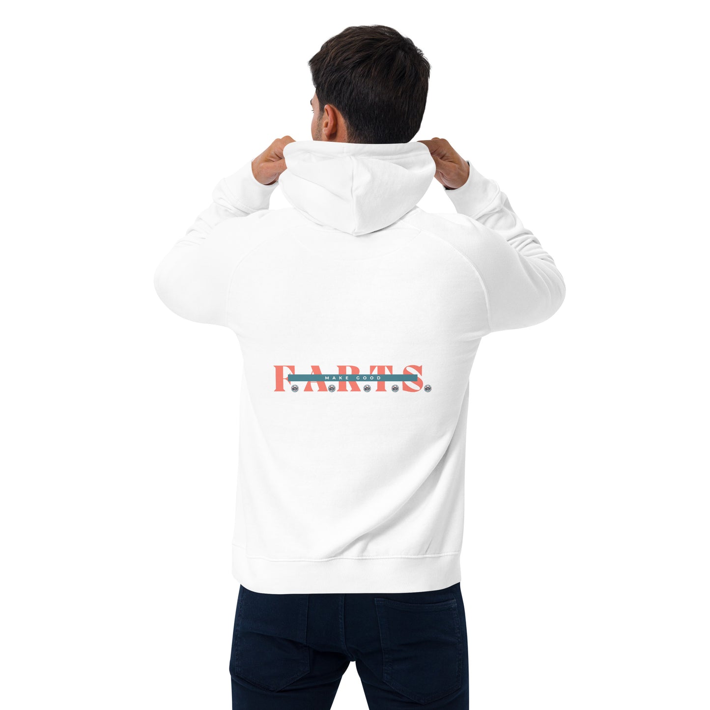 Make Good F.A.R.T.S. unisex eco raglan hoodie