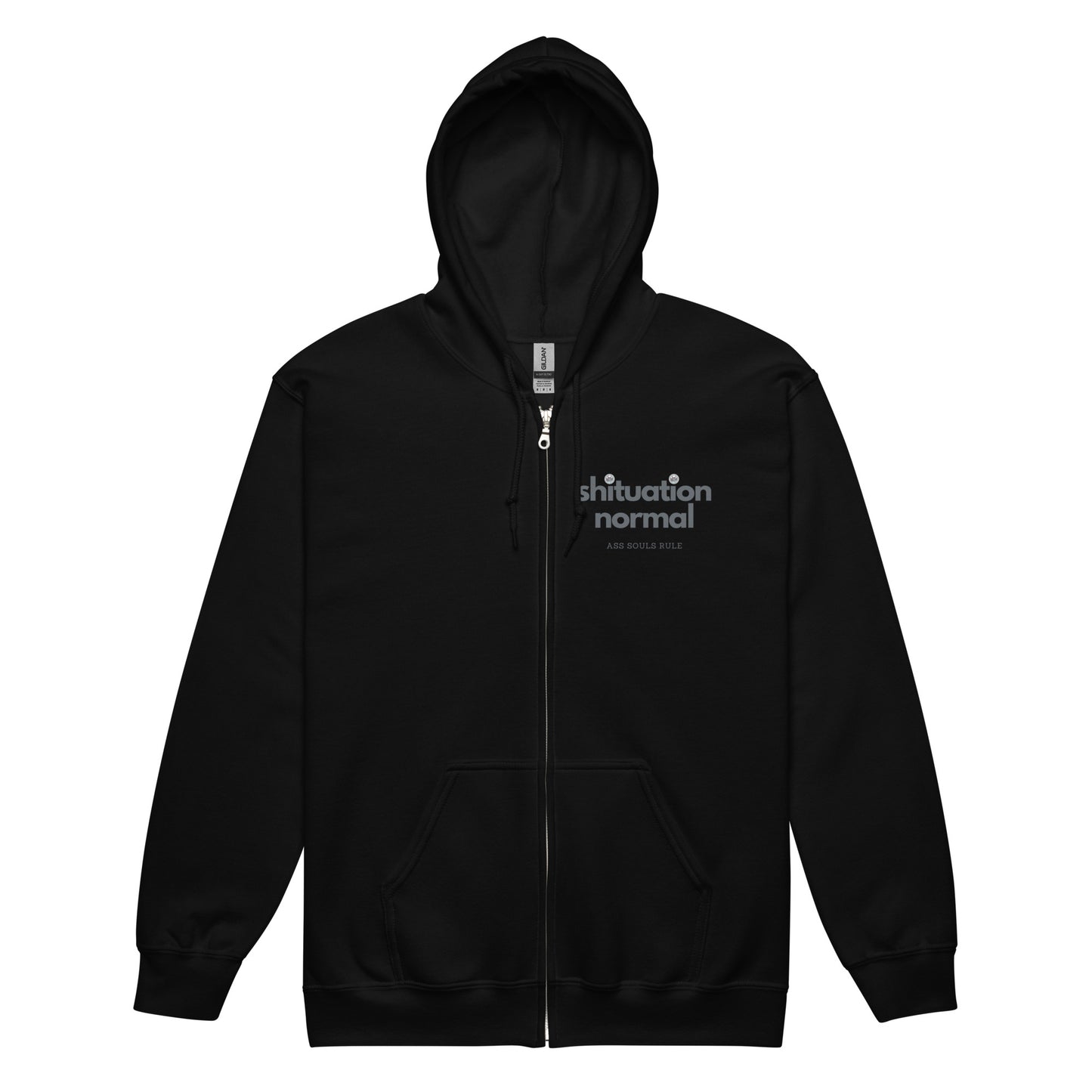 Shituational Normal unisex heavy blend zip hoodie