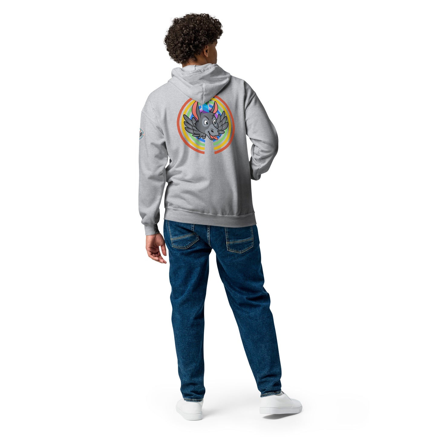 Rainbows & Unicorns unisex heavy blend zip hoodie