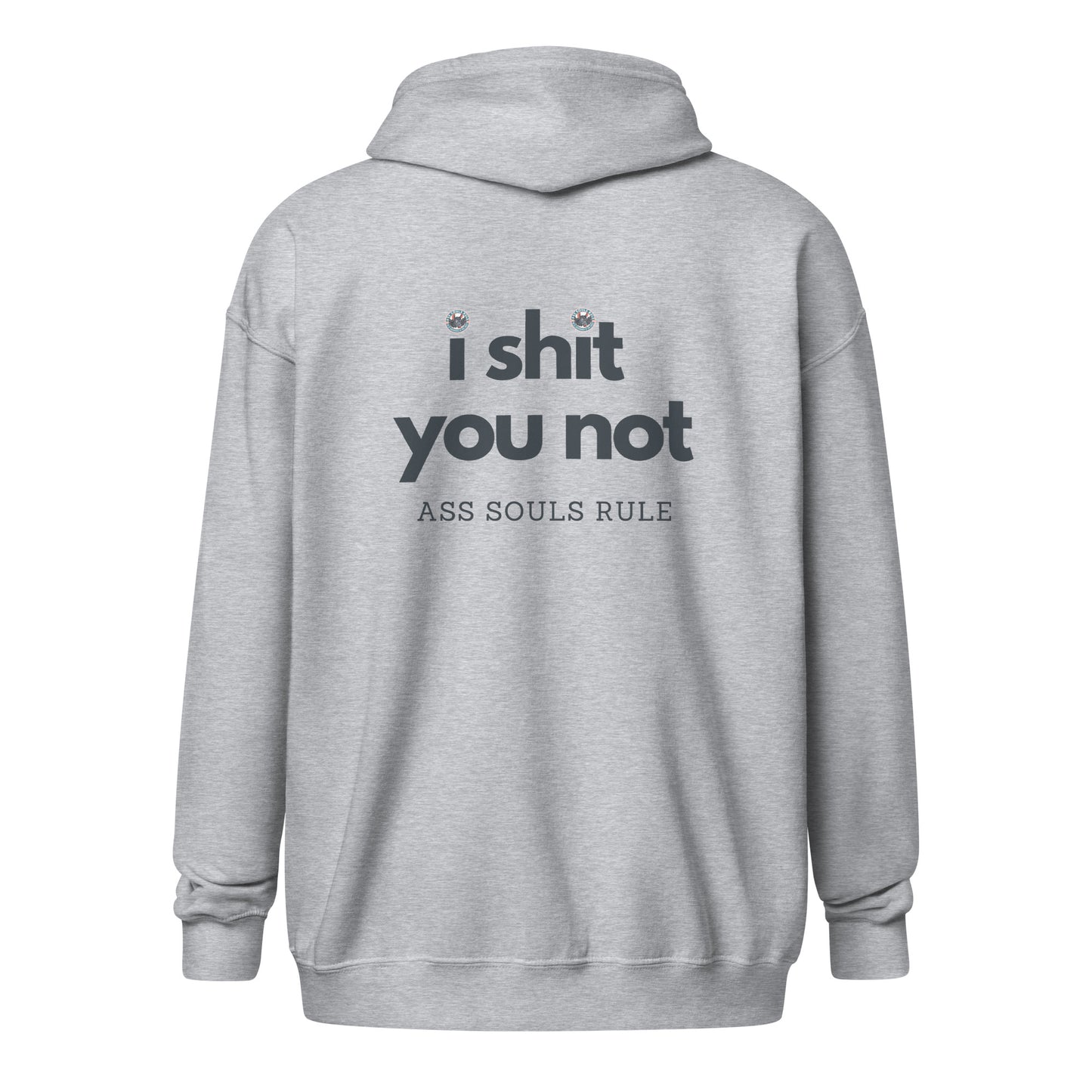 I Shit You Not unisex heavy blend zip hoodie