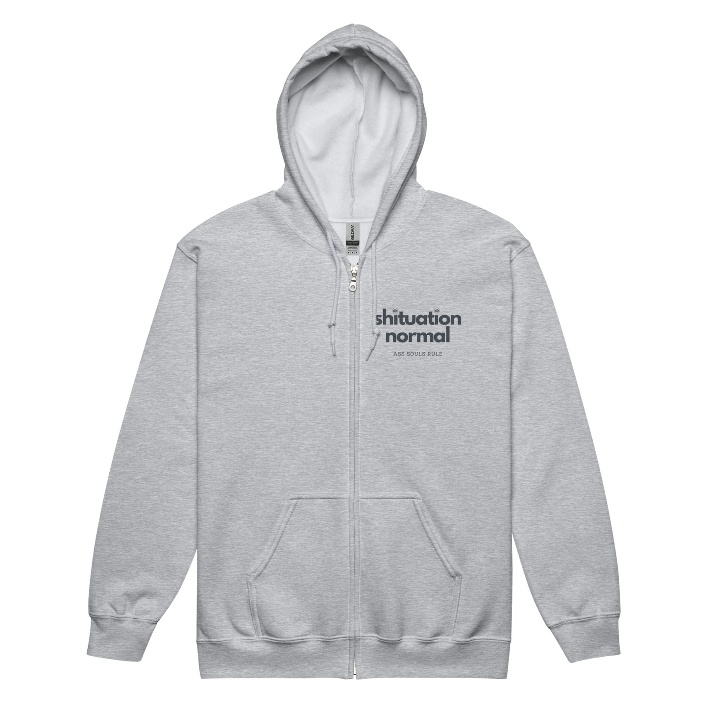 Shituational Normal unisex heavy blend zip hoodie