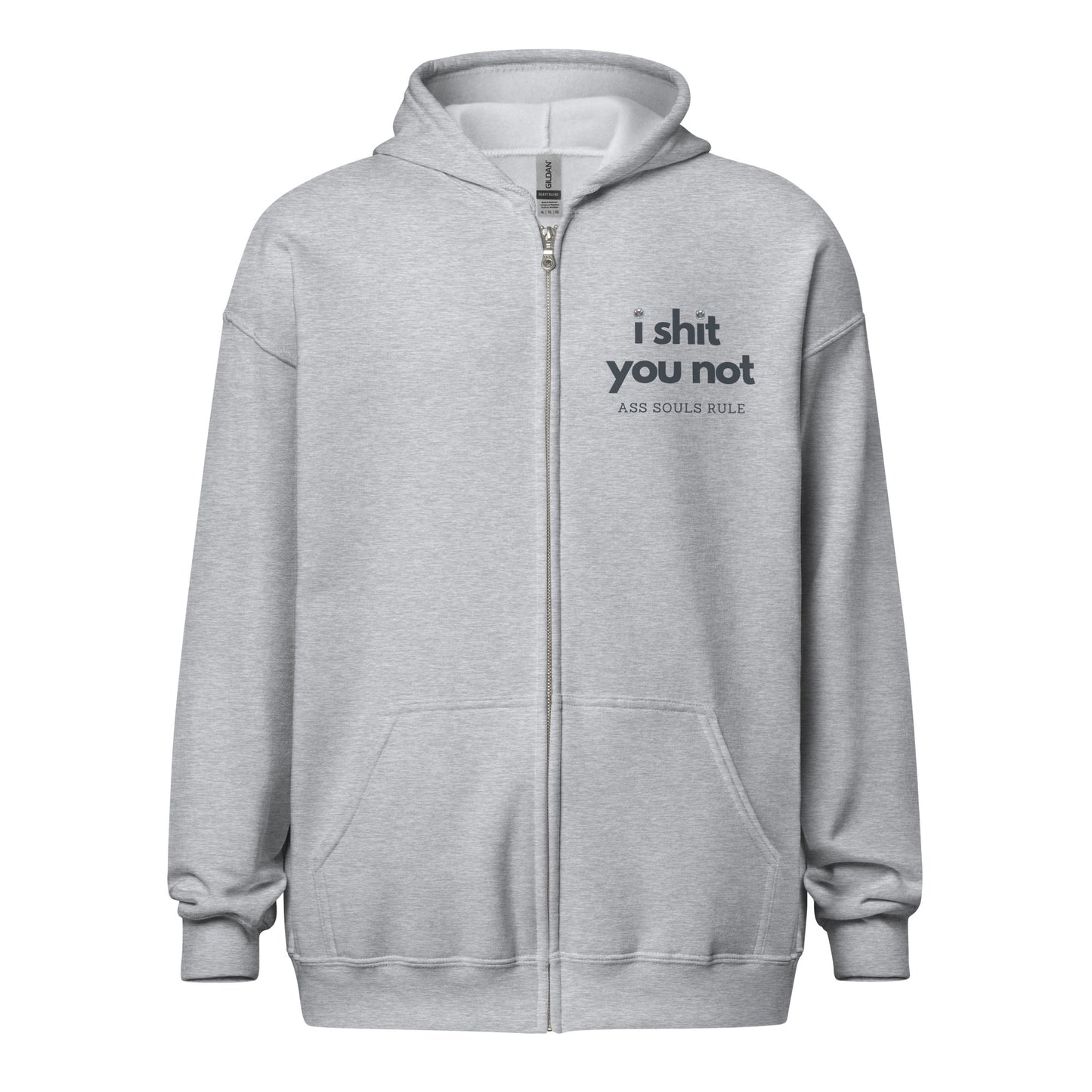 I Shit You Not unisex heavy blend zip hoodie