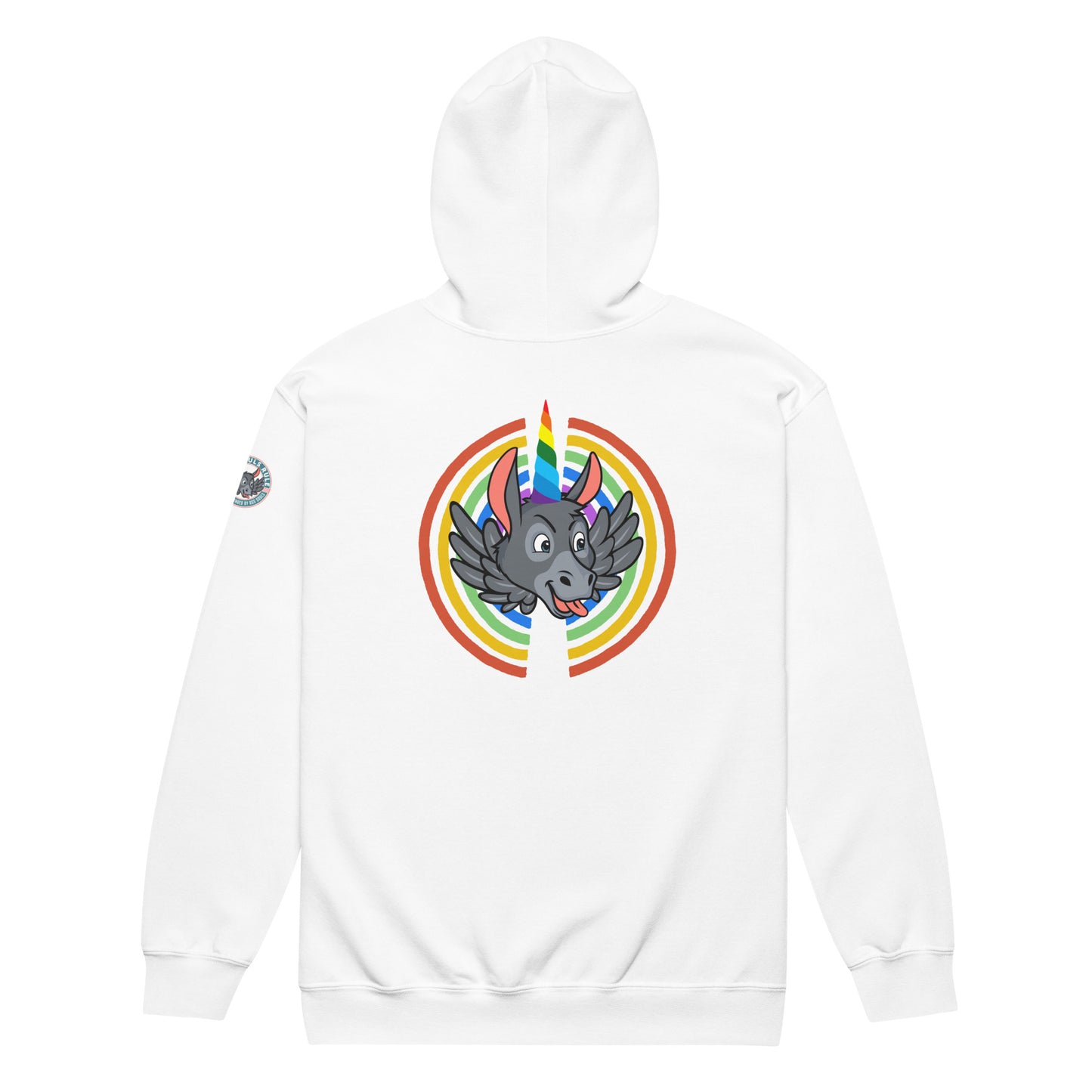 Rainbows & Unicorns unisex heavy blend zip hoodie