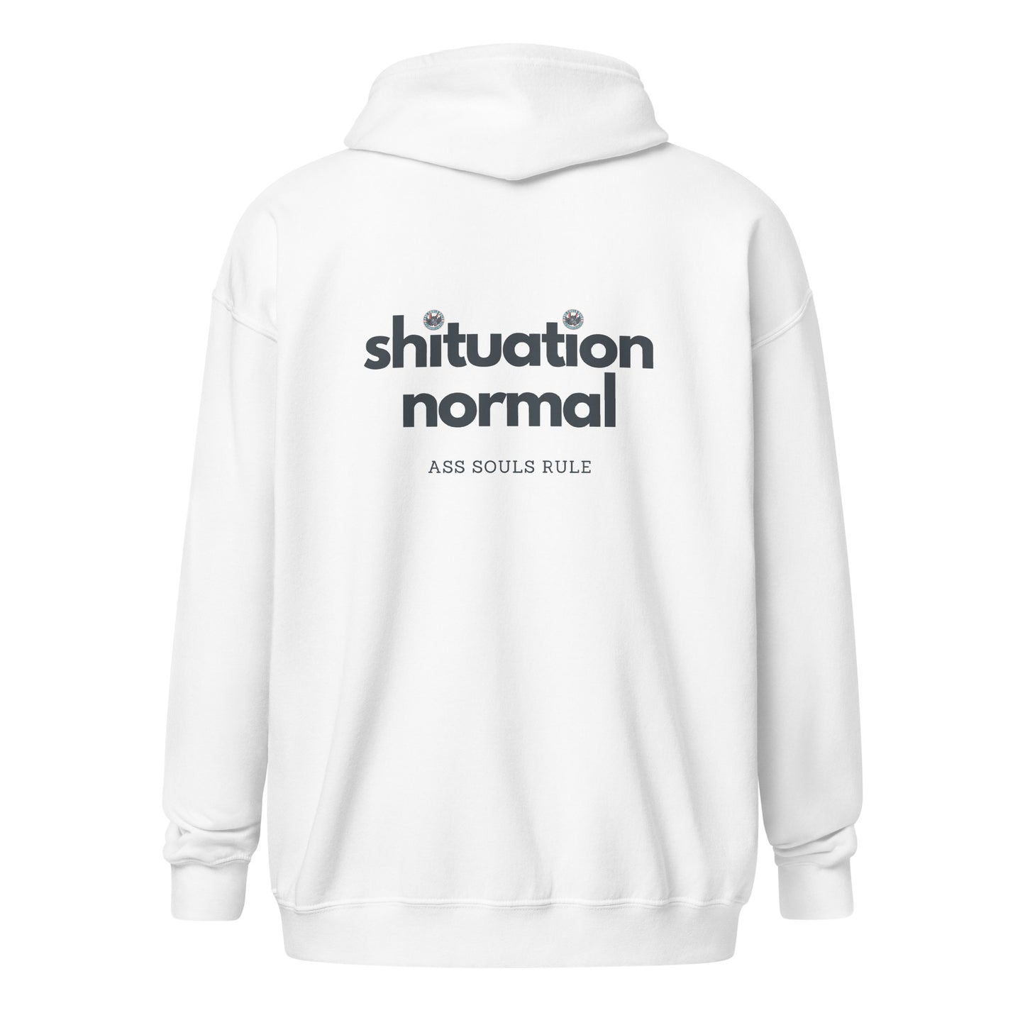 Shituational Normal unisex heavy blend zip hoodie