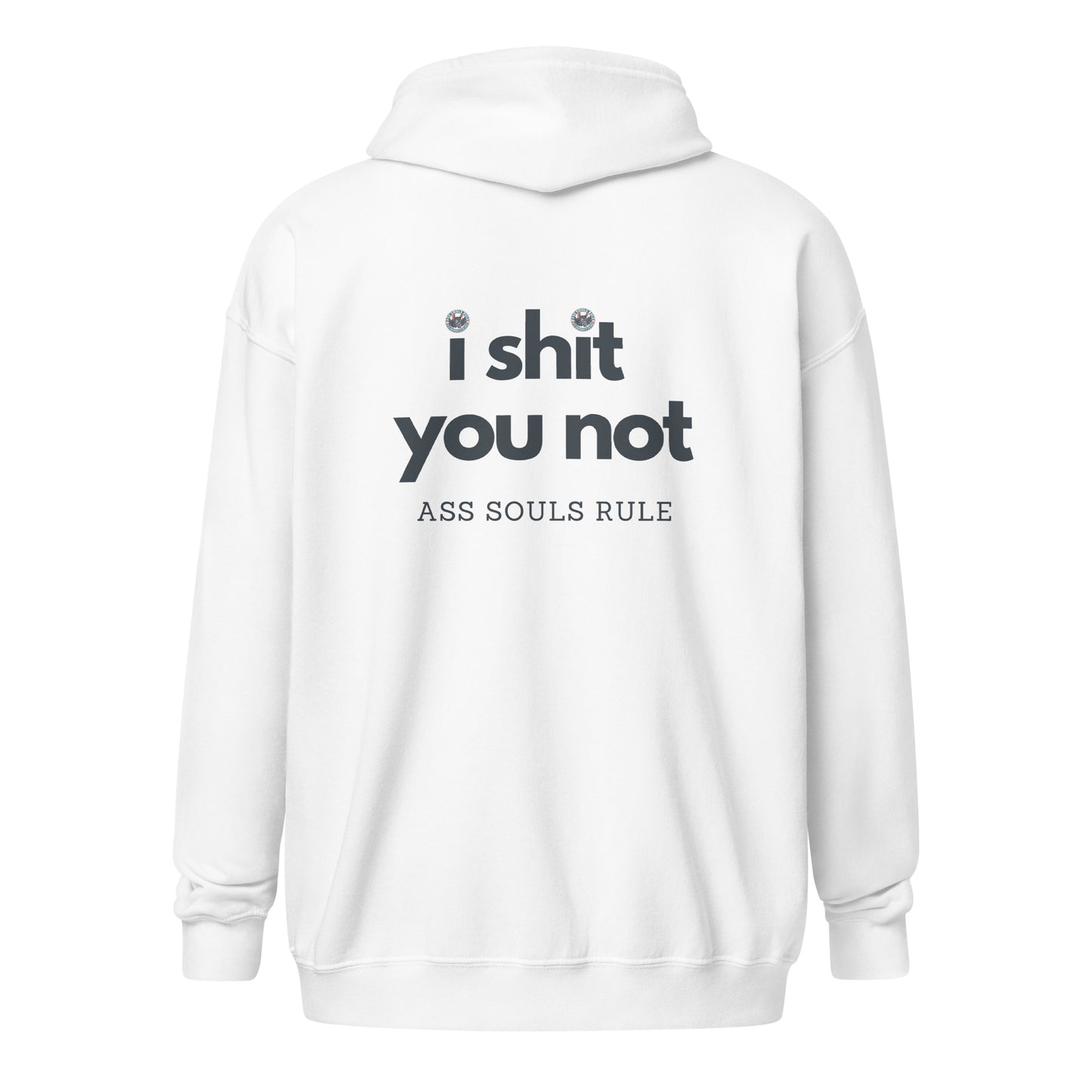 I Shit You Not unisex heavy blend zip hoodie