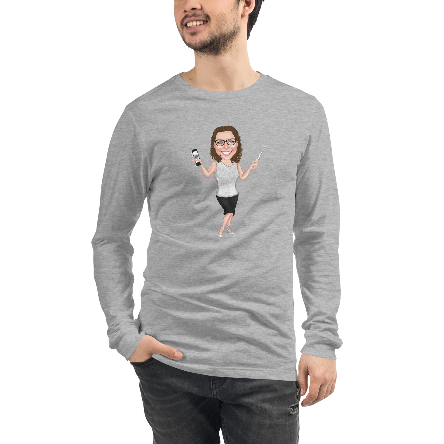 Atlas unisex long sleeve tee