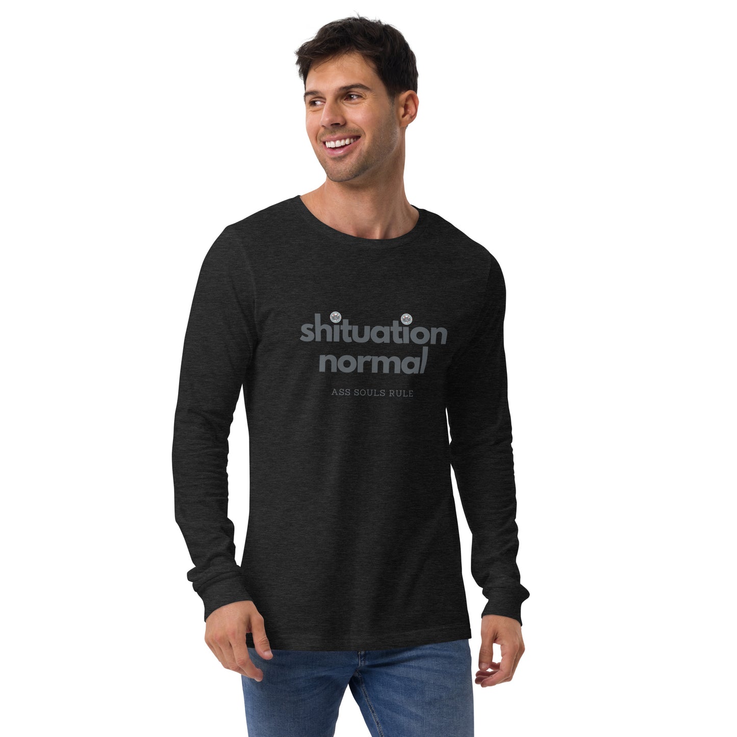 Shituation Normal unisex long sleeve tee