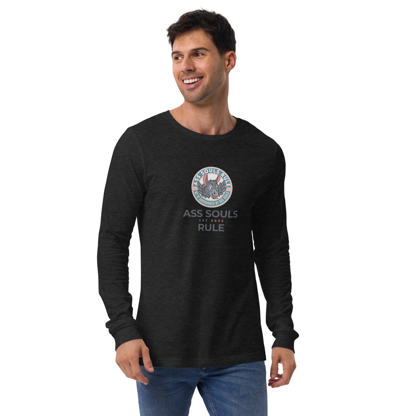 Logo of ASR Est unisex long sleeve tee