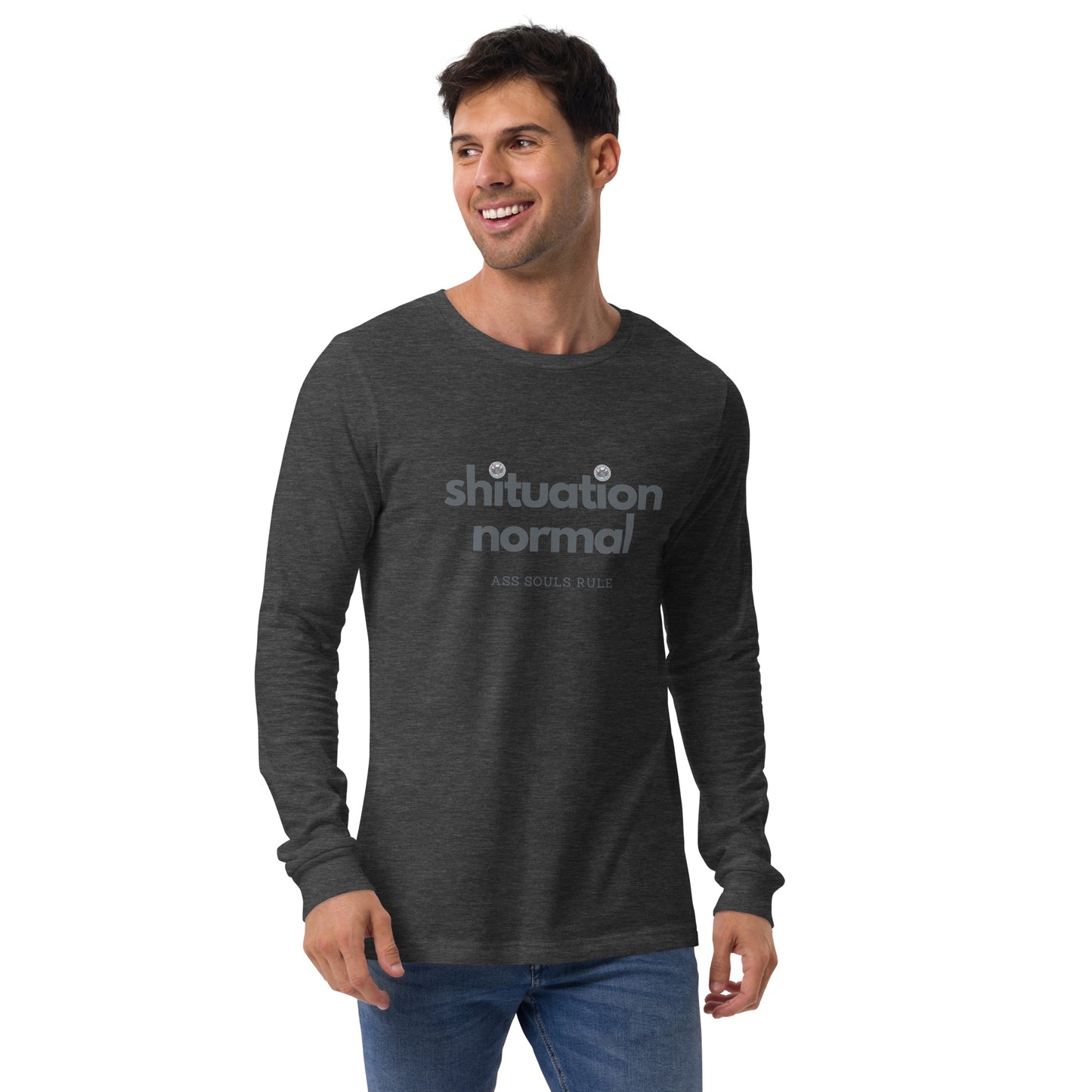 Shituation Normal unisex long sleeve tee