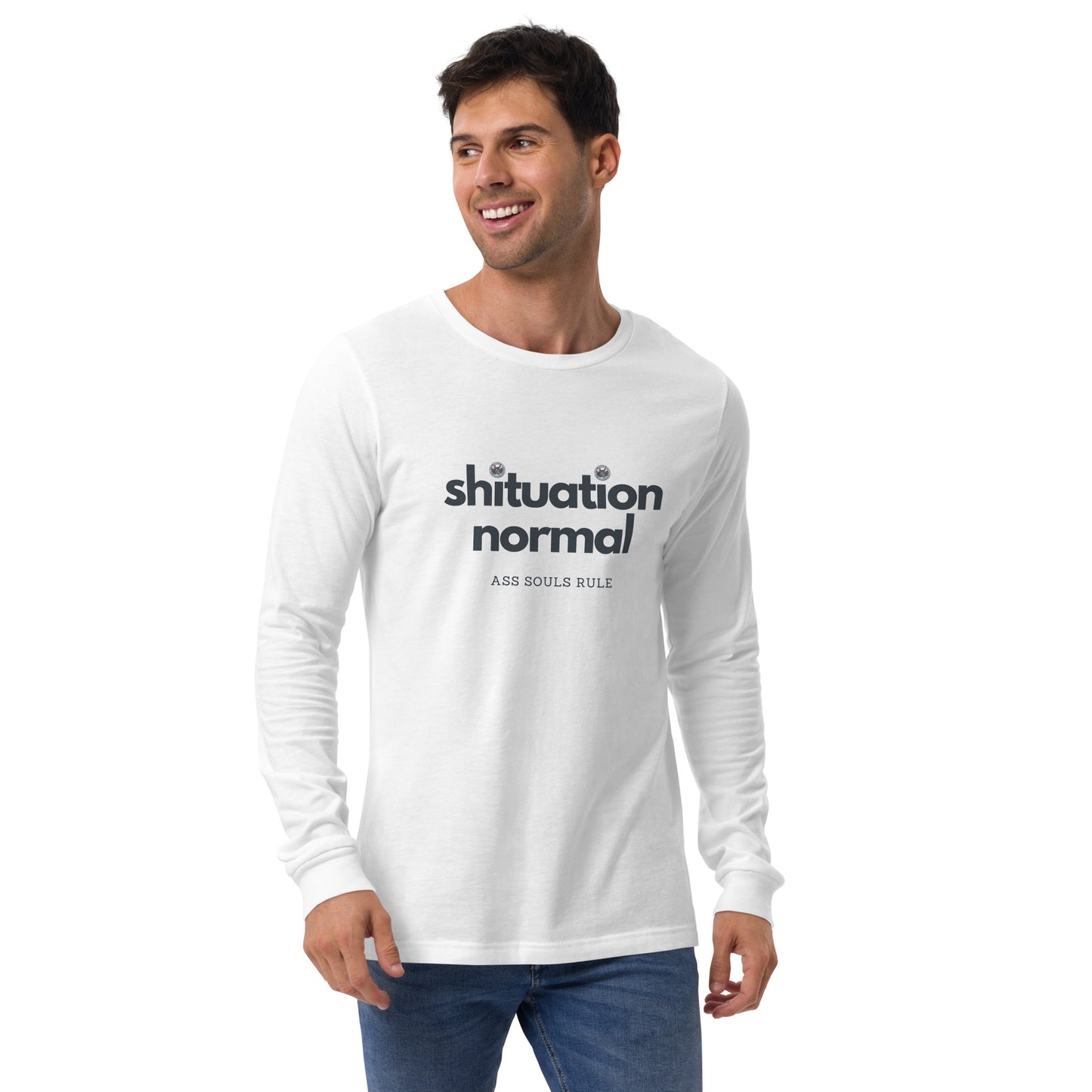 Shituation Normal unisex long sleeve tee