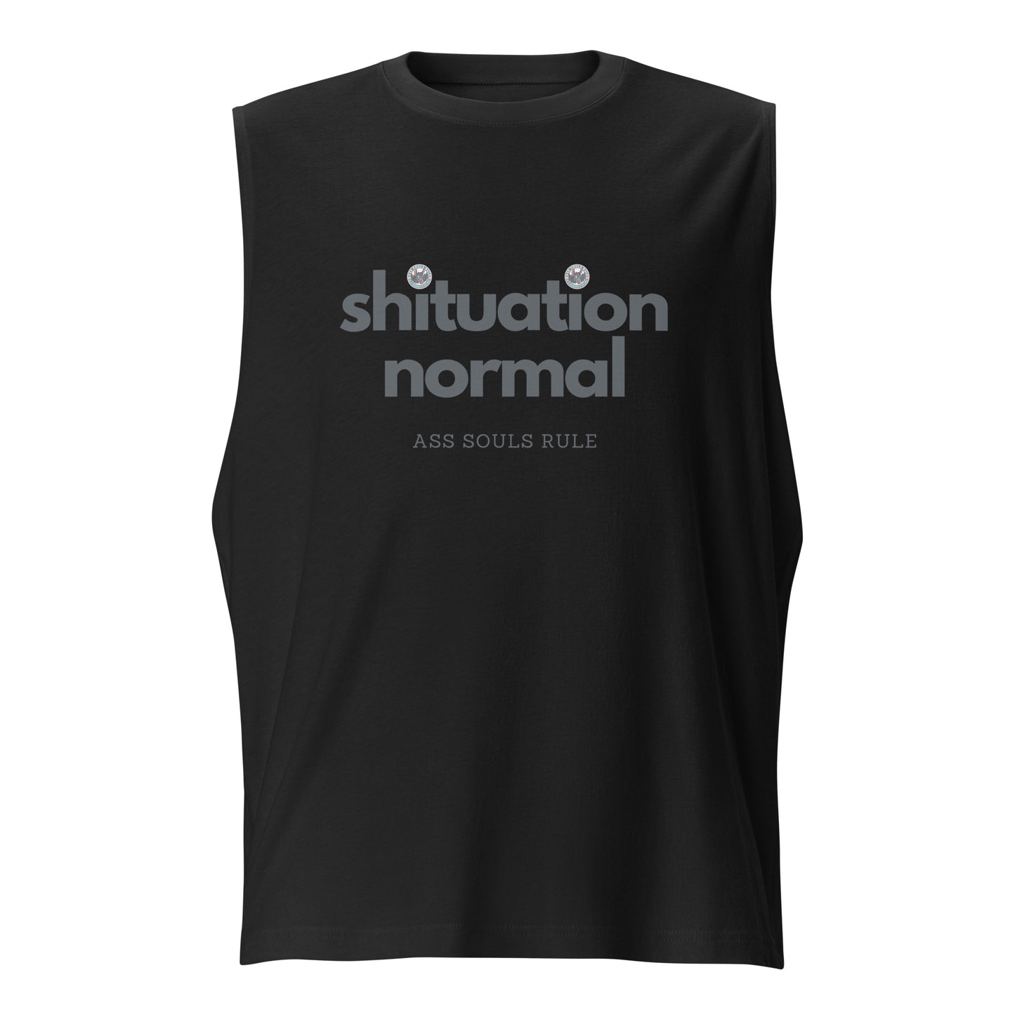 Shituation Normal unisex muscle shirt