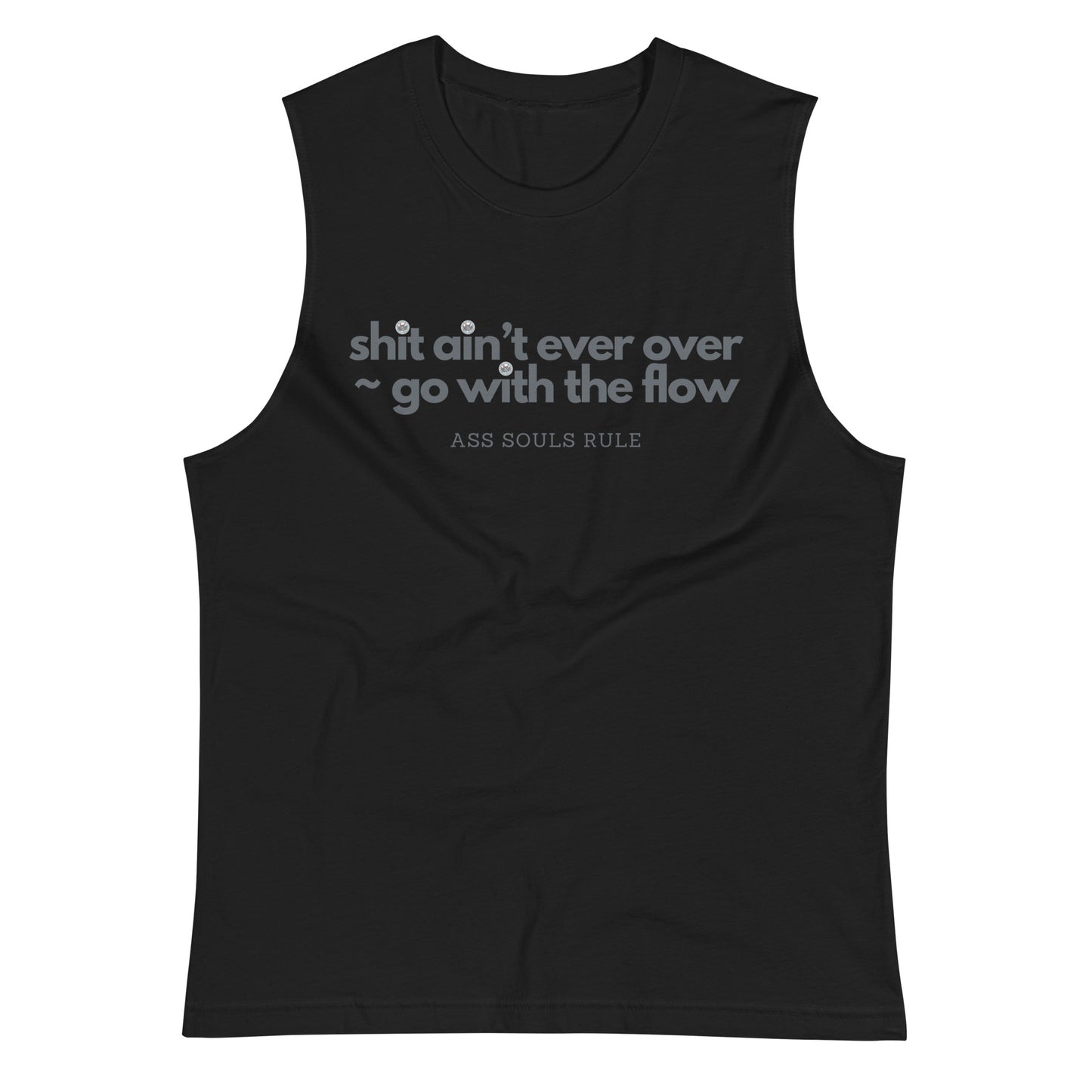 Go With the Flow unisex muscle shirt