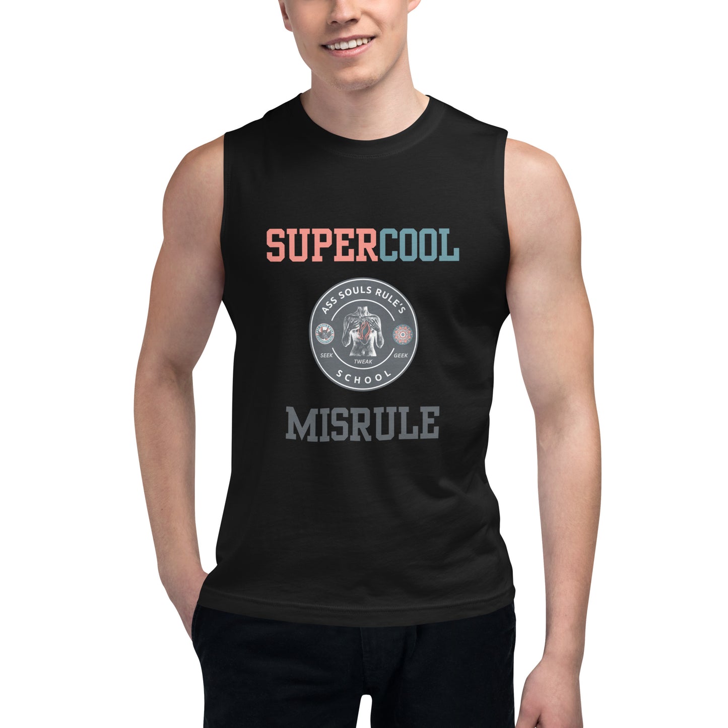 SuperCool MisRule unisex muscle shirt