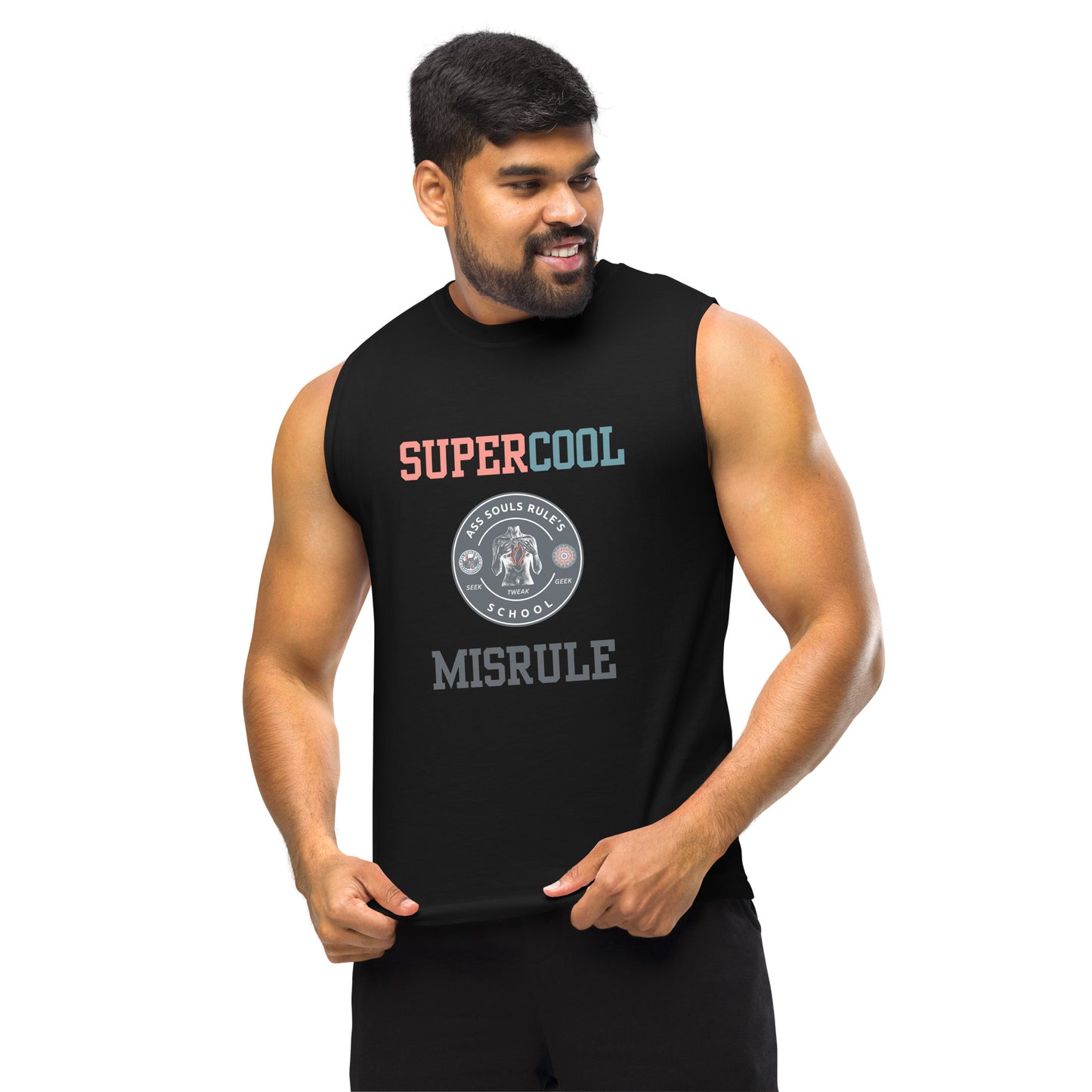 SuperCool MisRule unisex muscle shirt