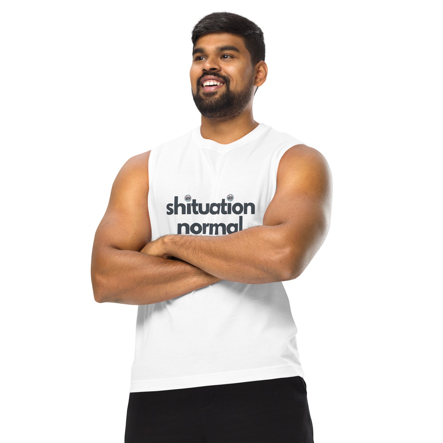 Shituation Normal unisex muscle shirt