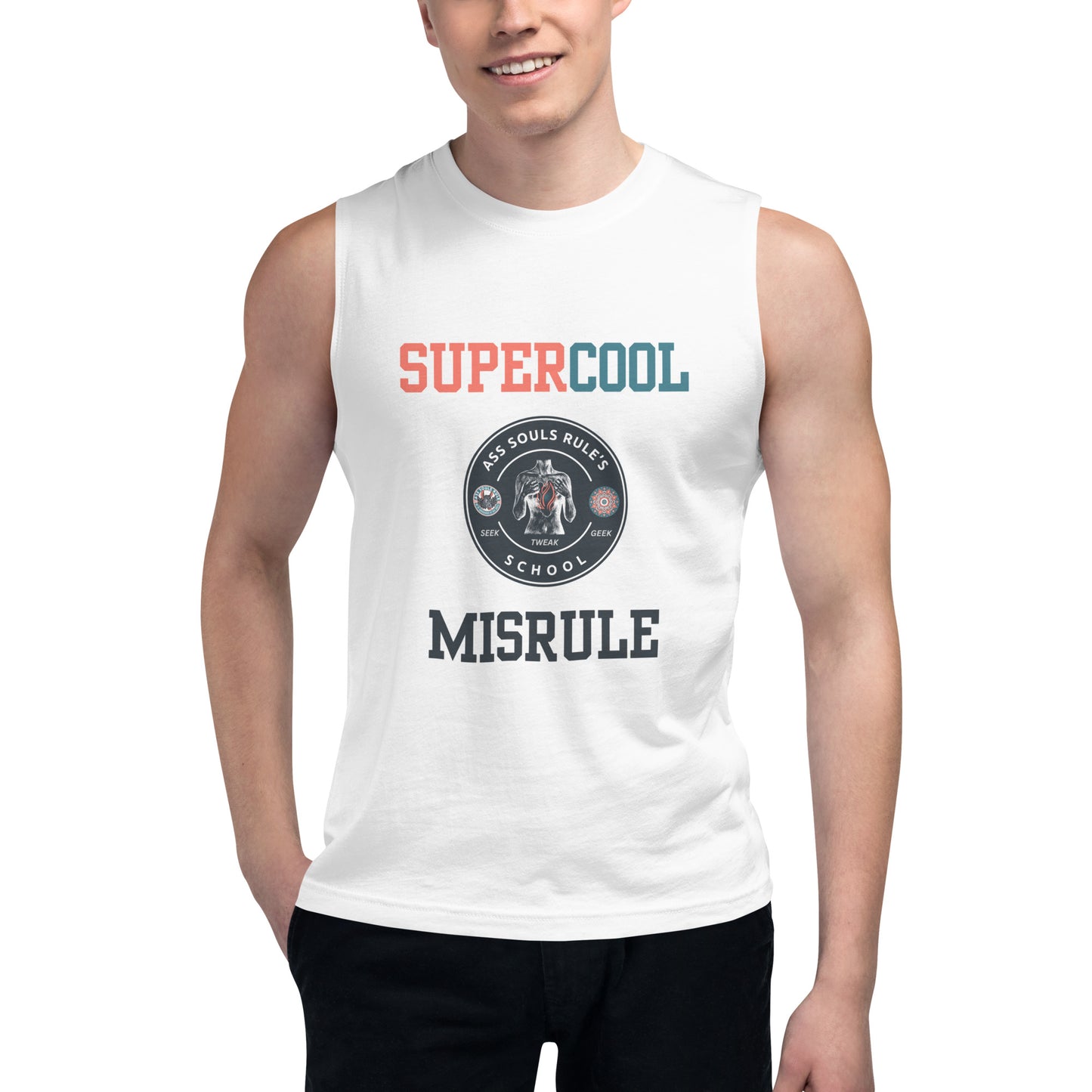 SuperCool MisRule unisex muscle shirt